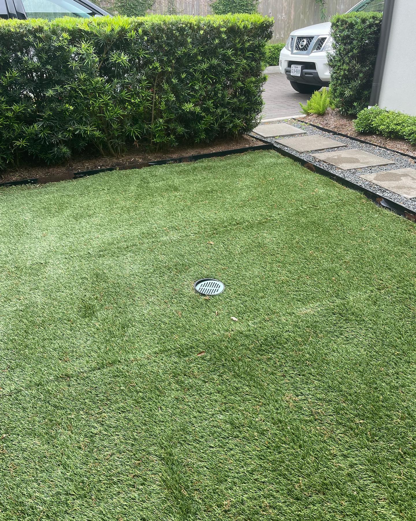 Lawn Featuring Artificial Grass